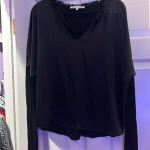 Elegant Black Women's Top